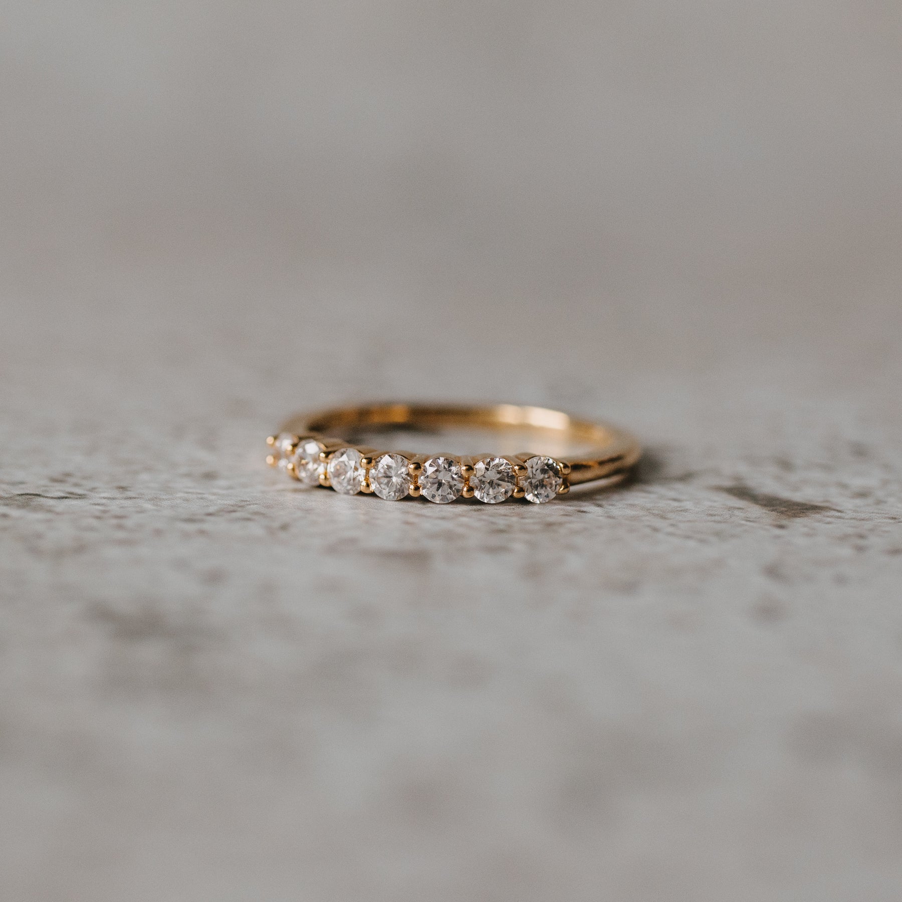 Eve Gold and Diamond Band Ring – MOI - Boutique Everyday Luxury